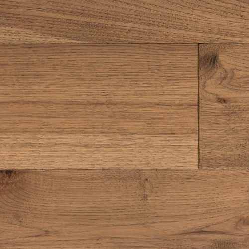 warm brown hickory flooring